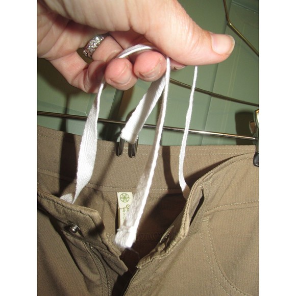 Gaiam Women's Tan Stretch Mid-Rise Straight Leg Athletic Pants Size XS - Picture 9 of 10